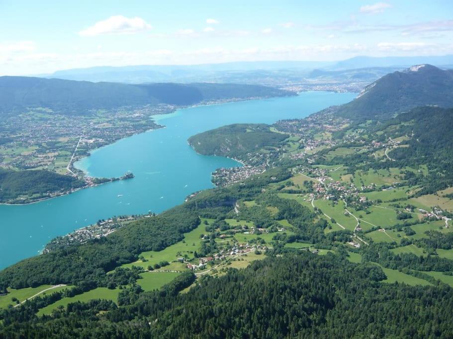 Charmant Appartement Lac D'Annecy / Ski - 6 Pers マントン・サン・ベルナール エクステリア 写真