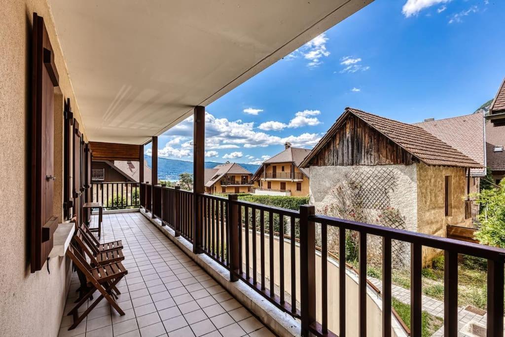 Charmant Appartement Lac D'Annecy / Ski - 6 Pers マントン・サン・ベルナール エクステリア 写真