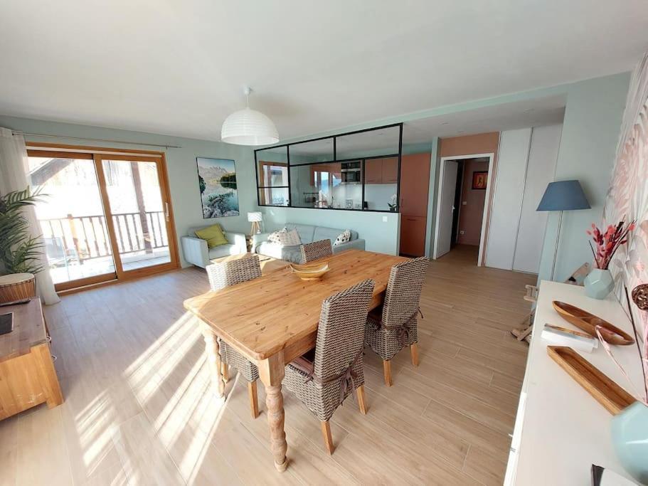 Charmant Appartement Lac D'Annecy / Ski - 6 Pers マントン・サン・ベルナール エクステリア 写真