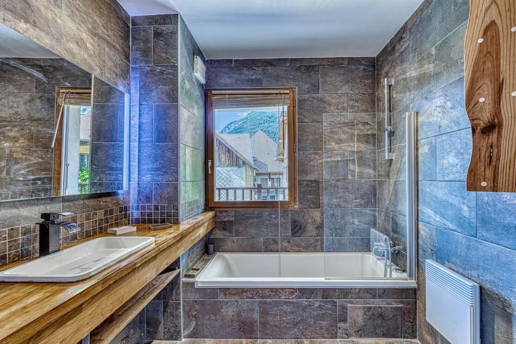 Charmant Appartement Lac D'Annecy / Ski - 6 Pers マントン・サン・ベルナール エクステリア 写真