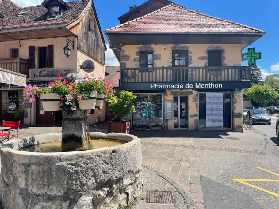 Charmant Appartement Lac D'Annecy / Ski - 6 Pers マントン・サン・ベルナール エクステリア 写真